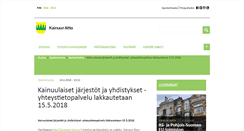 Desktop Screenshot of jarjestot.kainuu.fi
