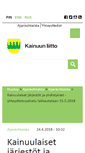Mobile Screenshot of jarjestot.kainuu.fi